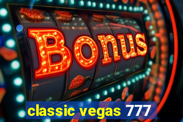 classic vegas 777