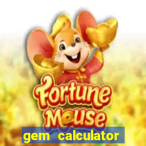 gem calculator diablo immortal