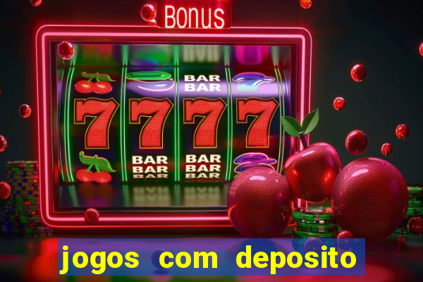 jogos com deposito minimo de 5 reais