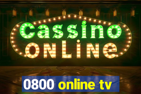 0800 online tv