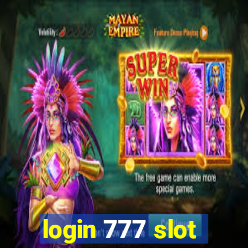 login 777 slot