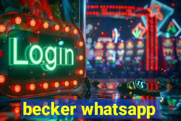 becker whatsapp