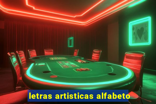 letras artisticas alfabeto