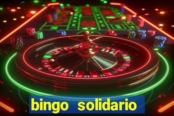 bingo solidario como organizar