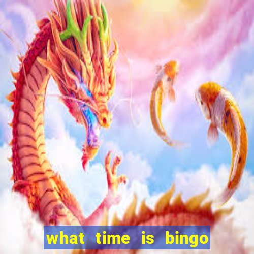 what time is bingo at foxwoods