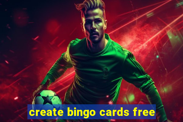 create bingo cards free