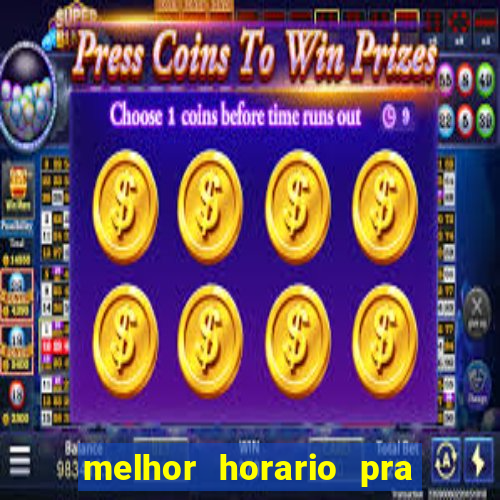 melhor horario pra jogar fortune rabbit