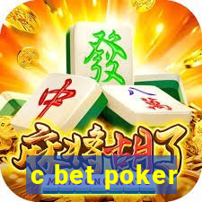 c bet poker