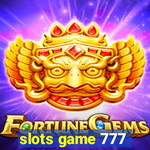 slots game 777