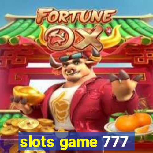 slots game 777