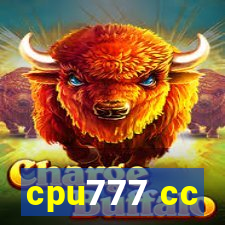 cpu777 cc