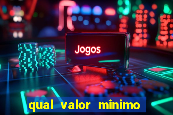 qual valor minimo para jogar no tigrinho