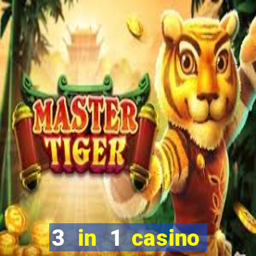 3 in 1 casino game table