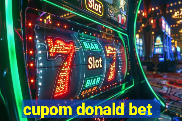 cupom donald bet