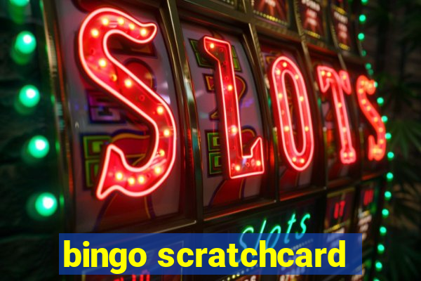 bingo scratchcard