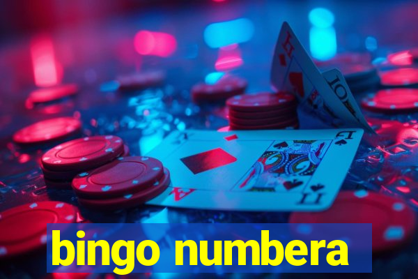 bingo numbera