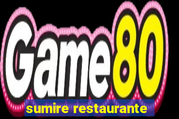 sumire restaurante