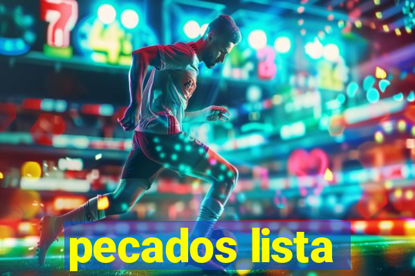 pecados lista