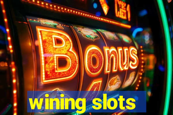 wining slots