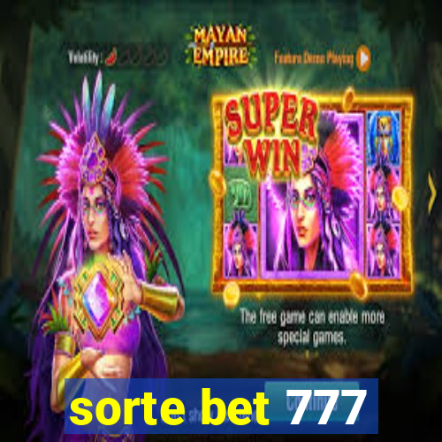 sorte bet 777