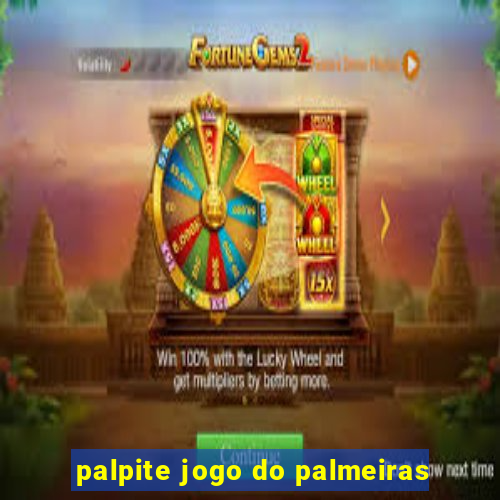 palpite jogo do palmeiras