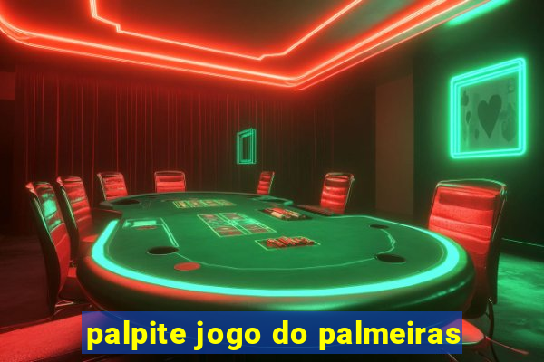 palpite jogo do palmeiras