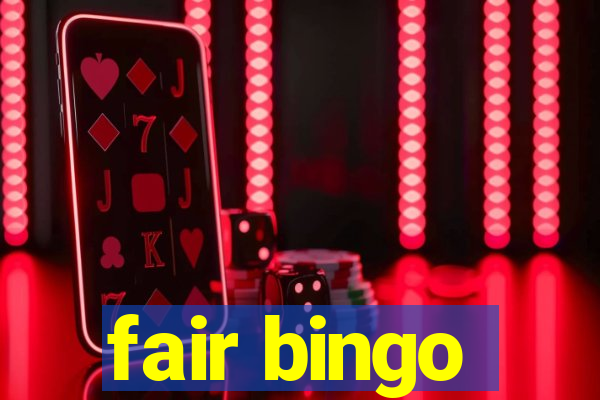 fair bingo