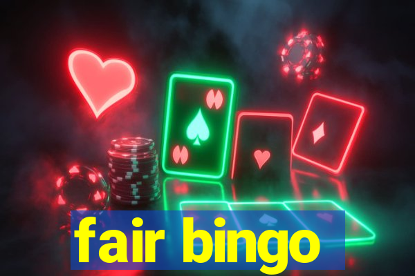 fair bingo