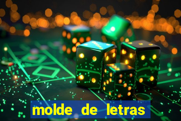 molde de letras feliz natal para imprimir