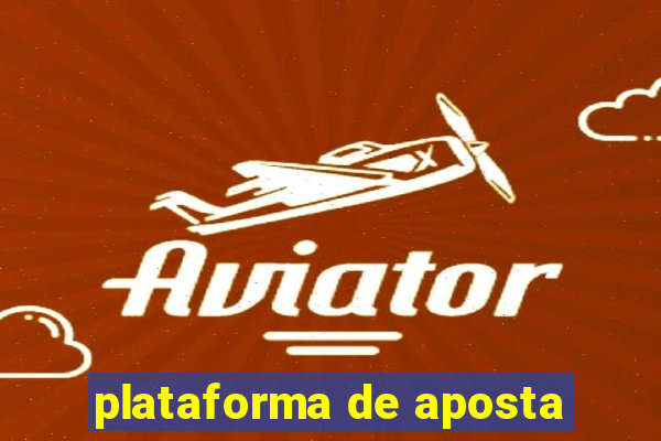 plataforma de aposta