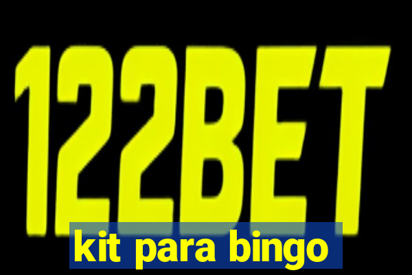 kit para bingo