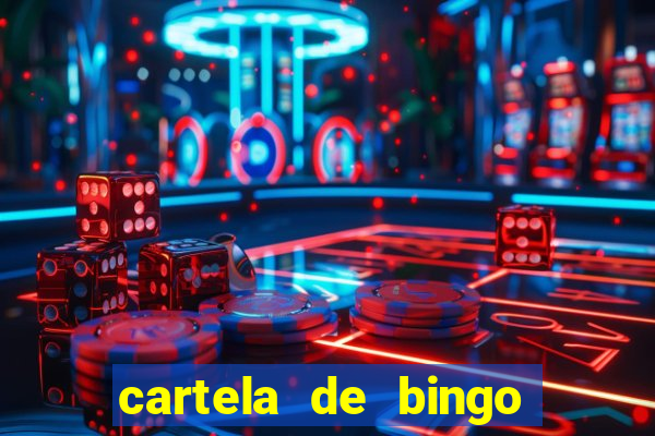 cartela de bingo para imprimir gratis