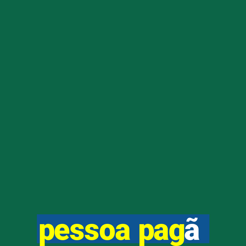 pessoa pagã