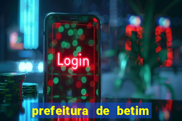 prefeitura de betim contracheque online