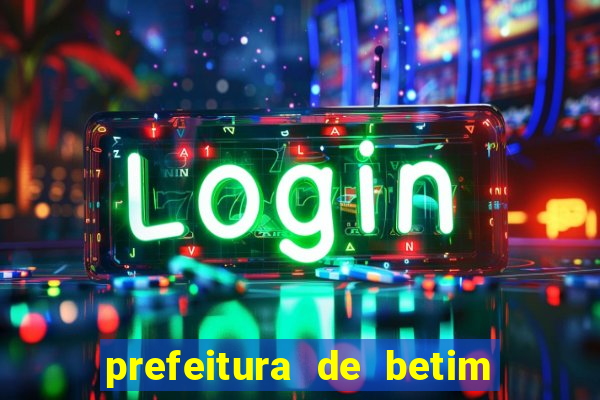 prefeitura de betim contracheque online