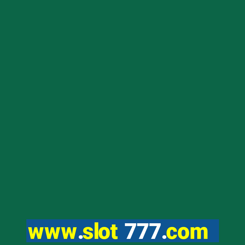 www.slot 777.com