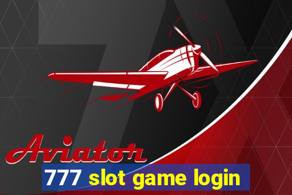 777 slot game login