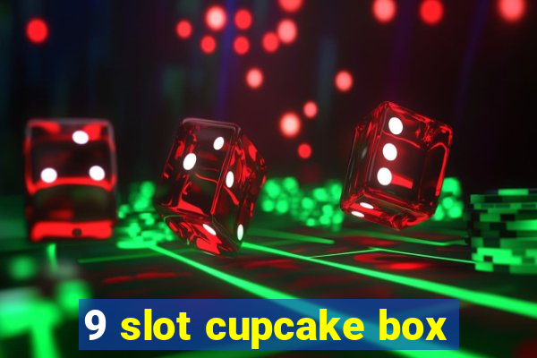 9 slot cupcake box