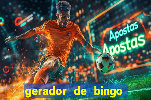 gerador de bingo de palavras