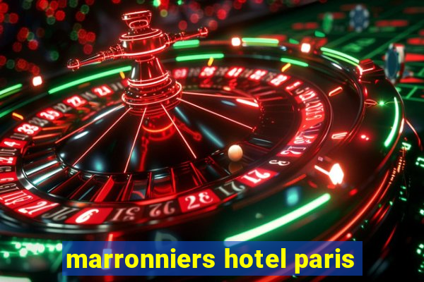 marronniers hotel paris