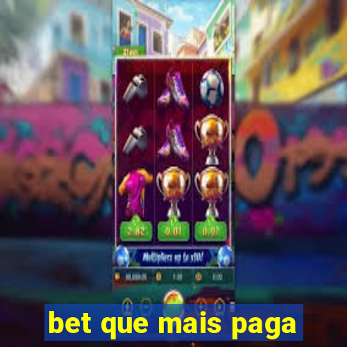 bet que mais paga