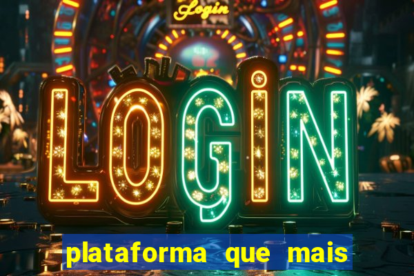 plataforma que mais paga casino