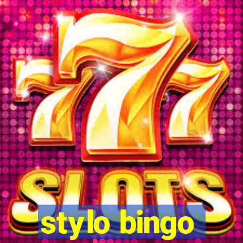 stylo bingo