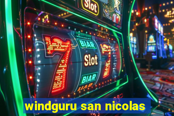 windguru san nicolas