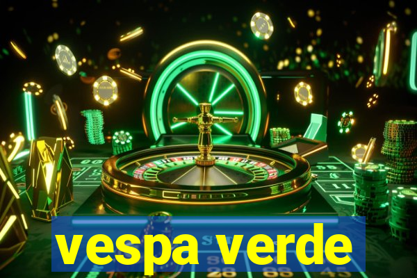 vespa verde