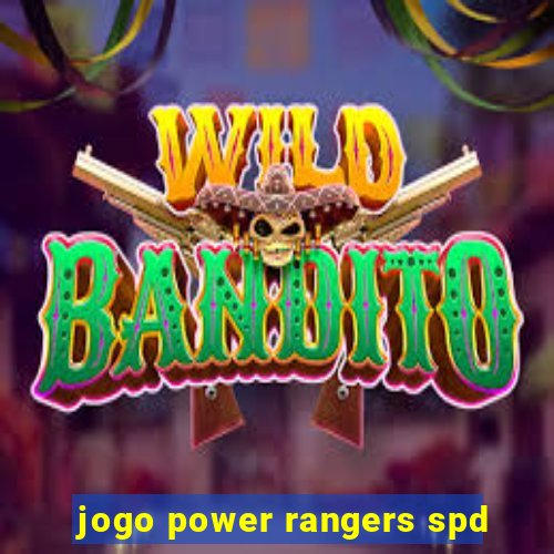 jogo power rangers spd