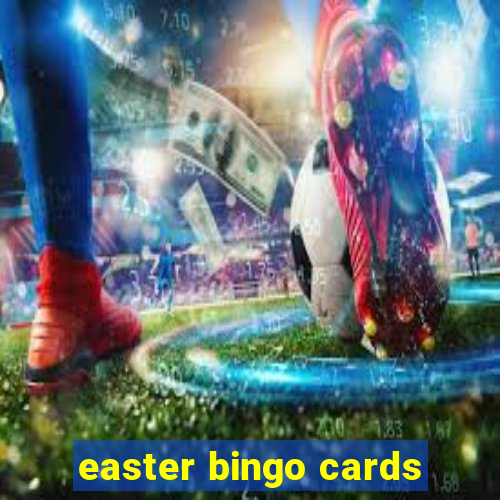 easter bingo cards