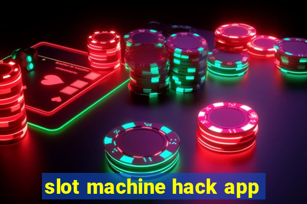 slot machine hack app