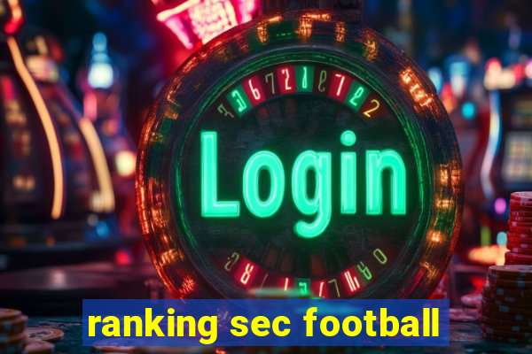 ranking sec football