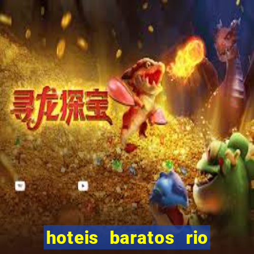 hoteis baratos rio de janeiro